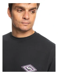 Quiksilver Spiky Twist Short Sleeve T-Shirt In Black -Myer Fashion Store 959057830 4 720x928