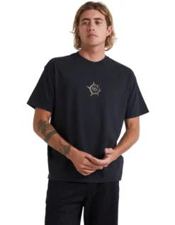 Quiksilver Mongrel Thorn Short Sleeve T-Shirt In Black