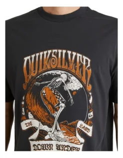 Quiksilver Heavy Water Short Sleeve T-Shirt In Black -Myer Fashion Store 959124340 4 720x928