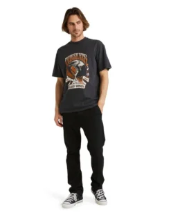 Quiksilver Heavy Water Short Sleeve T-Shirt In Black -Myer Fashion Store 959124340 5 720x928