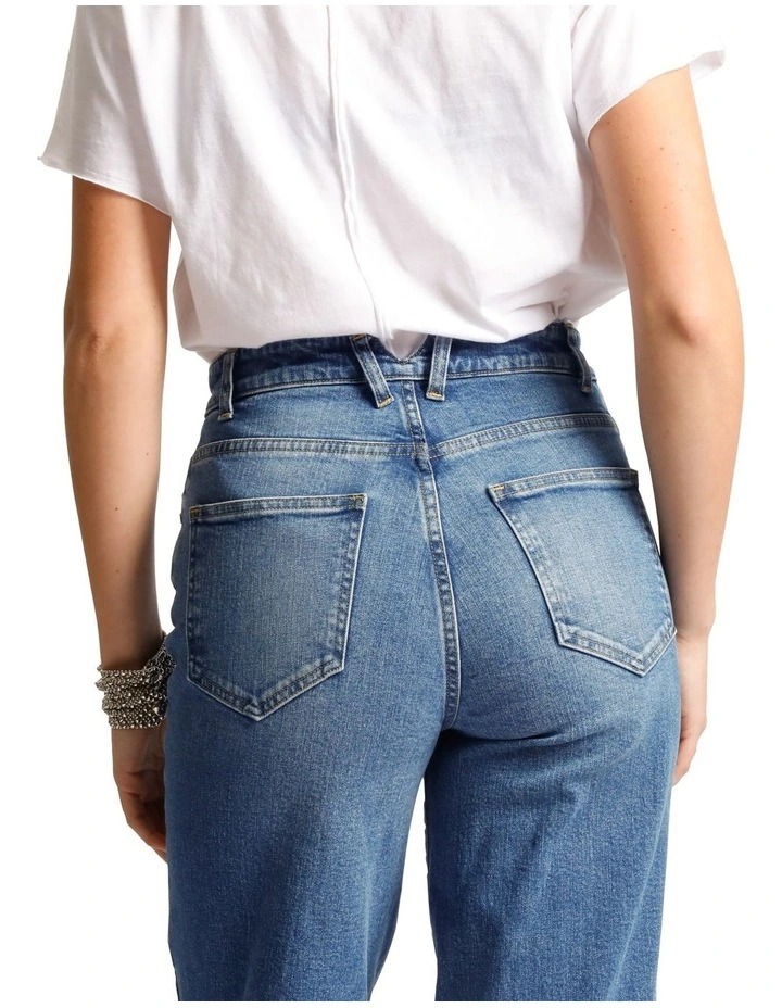 Karen 80'S Mum Jean In California Blue 7 Karen 80'S Mum Jean In California Blue - Image 5