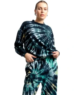 Voodoo Tie Dye Sweatshirt In Multi