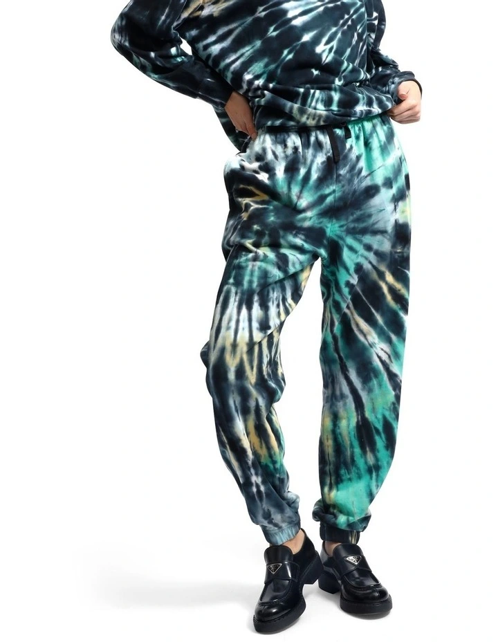 Voodoo Tie Dye Track Pant In Multi 3 Voodoo Tie Dye Track Pant In Multi