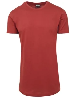 URBAN CLASSICS Mens Shaped Long Tee In Rusty -Myer Fashion Store 959529250 5 720x928