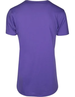 URBAN CLASSICS Shaped Long Tee In Ultra Violet -Myer Fashion Store 959529520 7 720x928