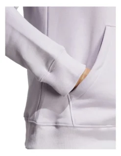 ADIDAS Essentials Big Logo Regular Fleece Hoodie In Purple -Myer Fashion Store 959574250 4 720x928