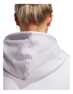 ADIDAS Essentials Big Logo Regular Fleece Hoodie In Purple -Myer Fashion Store 959574250 5 720x928