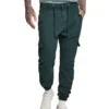 URBAN CLASSICS Cuffed Cargo Jogging Pants In Bottle Green 2 URBAN CLASSICS Cuffed Cargo Jogging Pants In Bottle Green -Myer Fashion Store 959638060 1 720x928