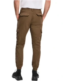 URBAN CLASSICS Cuffed Cargo Jogging Pants In Dark Ground -Myer Fashion Store 959638240 4 720x928