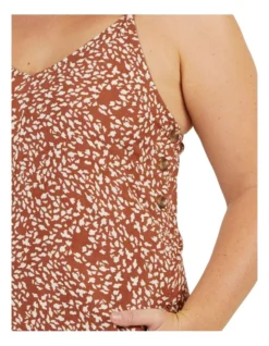 Roxy Summer Icon Strappy Playsuit In Brown -Myer Fashion Store 960073480 4 720x928