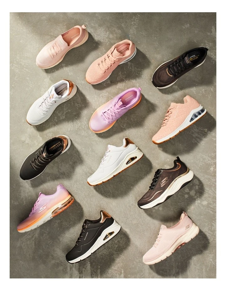 Skechers Go Walk 6 Sneaker In Pink 4 Skechers Go Walk 6 Sneaker In Pink - Image 2