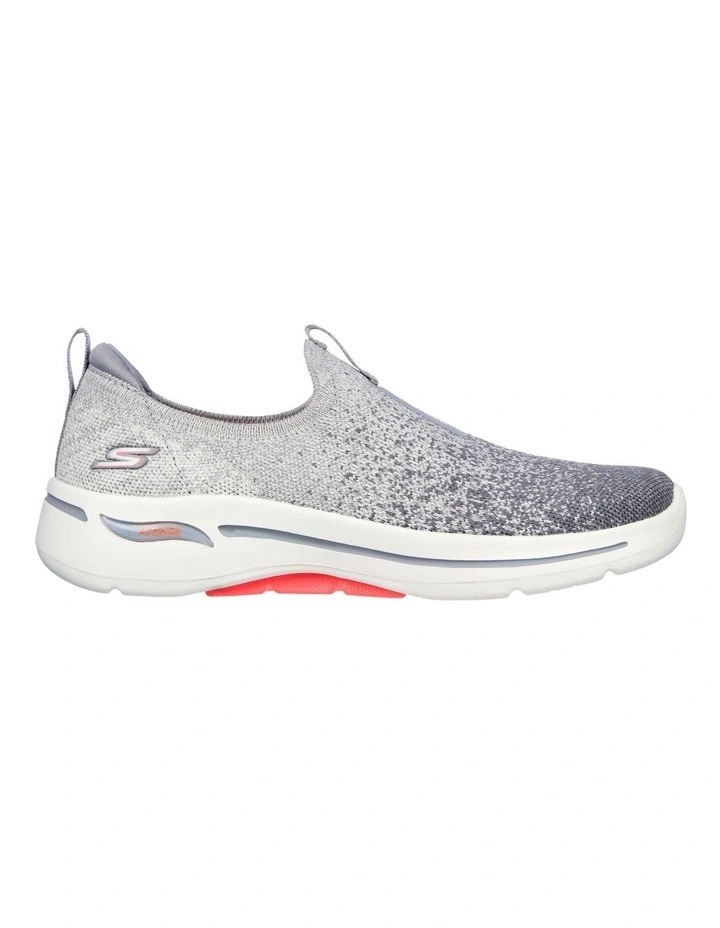Skechers Go Walk Arch Fit Lunar Views Sneaker In Grey 3 Skechers Go Walk Arch Fit Lunar Views Sneaker In Grey