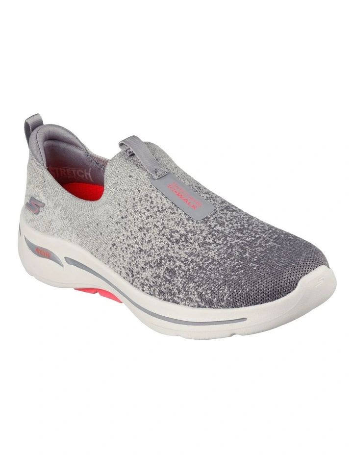 Skechers Go Walk Arch Fit Lunar Views Sneaker In Grey 5 Skechers Go Walk Arch Fit Lunar Views Sneaker In Grey - Image 3