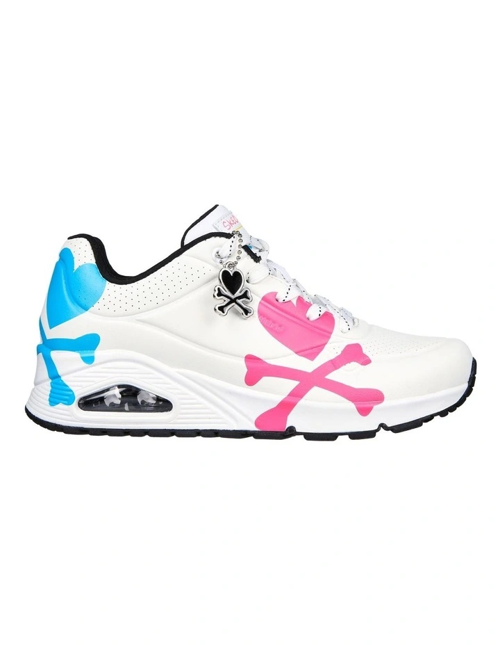 Skechers Uno X Tokidoki Sneaker In White 3 Skechers Uno X Tokidoki Sneaker In White