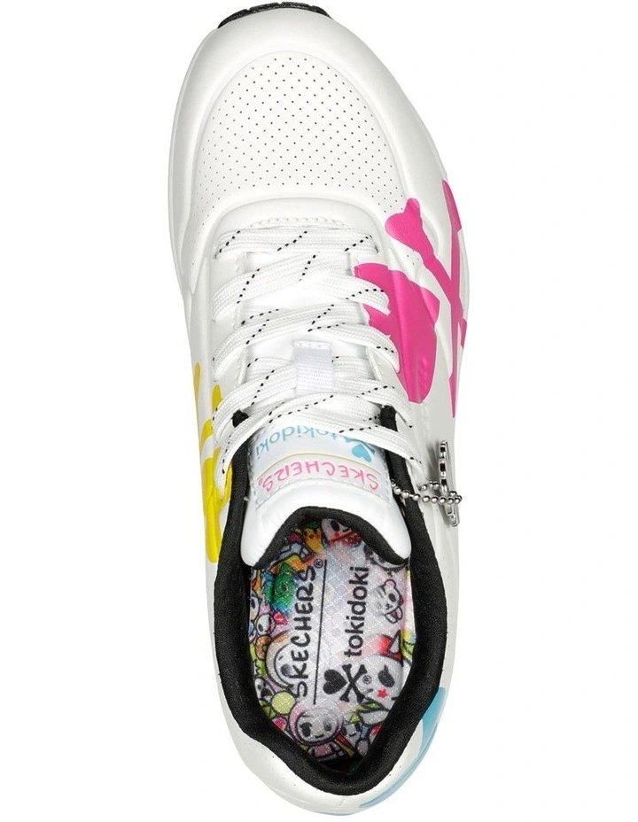 Skechers Uno X Tokidoki Sneaker In White 6 Skechers Uno X Tokidoki Sneaker In White - Image 4