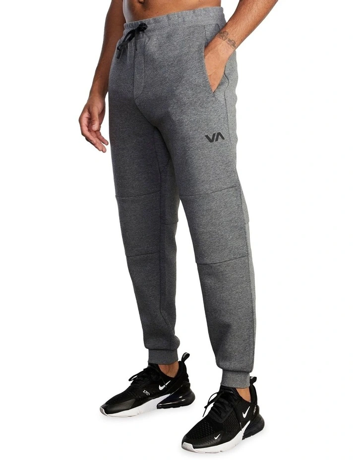 RVCA Tech Fleece Sweatpants II In Grey 5 RVCA Tech Fleece Sweatpants II In Grey - Image 3