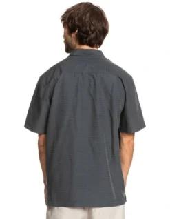 Quiksilver Waterman Centinela Short Sleeve Shirt In Black -Myer Fashion Store 960607720 3 720x928