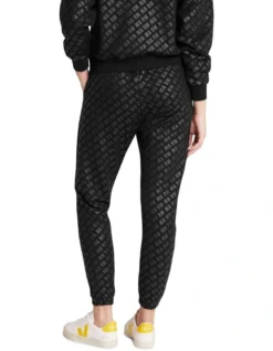 Walk The Line Monogrammed Pant In Black 9 Walk The Line Monogrammed Pant In Black -Myer Fashion Store 961225120 3 720x928