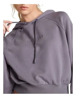 Wild Thing Embroidered Hoodie In Grey -Myer Fashion Store 961227010 4 720x928