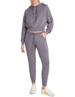 Wild Thing Embroidered Hoodie In Grey -Myer Fashion Store 961227010 5 720x928
