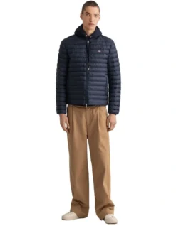 Gant Light Padded Bomber Jacket In Evening Blue 9 Gant Light Padded Bomber Jacket In Evening Blue -Myer Fashion Store 961688890 4 720x928