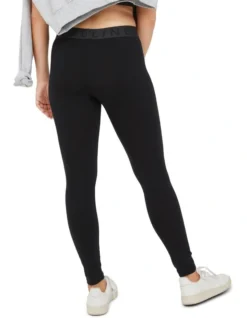 Aerie OG Logo Legging In Black -Myer Fashion Store 962264440 3 720x928
