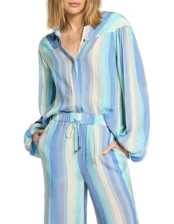 Anything But You Relaxed Fit Shirt In Stripe