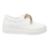 Banjo Sneakers In White/Gold Leather -Myer Fashion Store 962598790 1 720x928