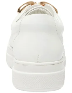 Banjo Sneakers In White/Gold Leather 13 Banjo Sneakers In White/Gold Leather -Myer Fashion Store 962598790 5 720x928