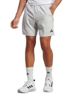 ADIDAS Train Icons 3-Stripes Training Shorts In Grey