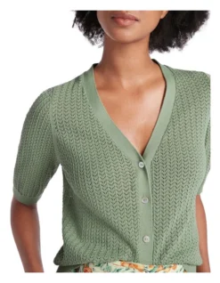 A Stitch In Time Cardigan In Fern -Myer Fashion Store 963160300 4 720x928