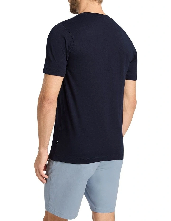 Whale Dressed Tee In Navy 5 Whale Dressed Tee In Navy - Image 3