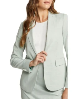 Oxford Alexa Eco Suit Jacket In Sage -Myer Fashion Store 963293860 4 720x928
