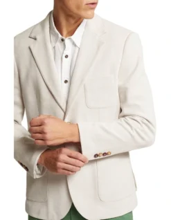 Oxford Frankie Knitted Blazer In Stone 9 Oxford Frankie Knitted Blazer In Stone -Myer Fashion Store 963313030 3 720x928