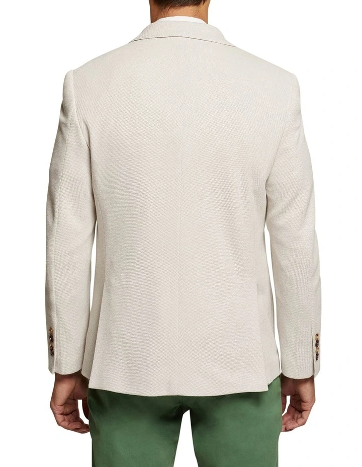 Oxford Frankie Knitted Blazer In Stone 6 Oxford Frankie Knitted Blazer In Stone - Image 4