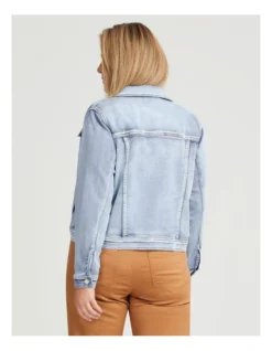 Classic Denim Jacket Pale Blue -Myer Fashion Store 963517240 2 720x928