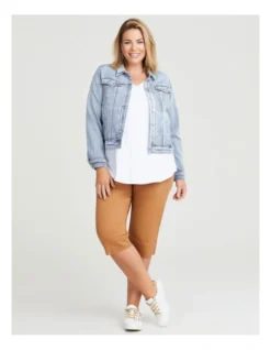 Classic Denim Jacket Pale Blue -Myer Fashion Store 963517240 4 720x928