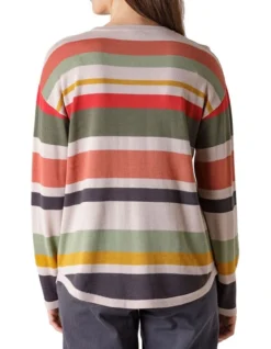 Multi Stripe Jumper In Multi -Myer Fashion Store 963773020 2 720x928