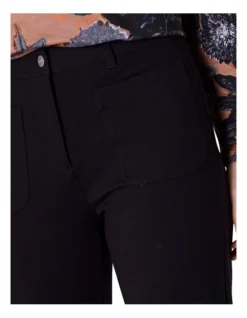 Ponti Kick Pant In Black -Myer Fashion Store 963774910 5 720x928