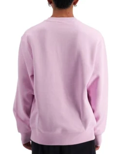 Champion Lifestyle Jacquard Twill Pride Crew In Pink -Myer Fashion Store 963874270 2 720x928
