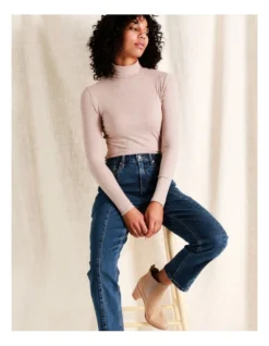 Recycled Blend Seam Detail Straight Jean In Mid Blues 10 Recycled Blend Seam Detail Straight Jean In Mid Blues -Myer Fashion Store 964242100 2 720x928