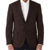 Cambridge Hawthorn Modern Fit Sports Jacket In Brown