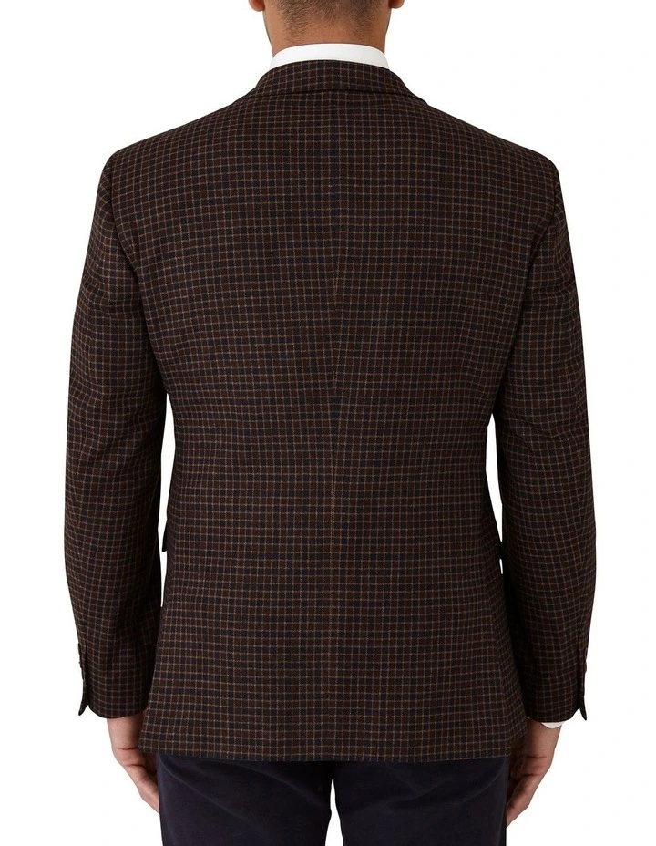 Cambridge Hawthorn Modern Fit Sports Jacket In Brown 4 Cambridge Hawthorn Modern Fit Sports Jacket In Brown - Image 2