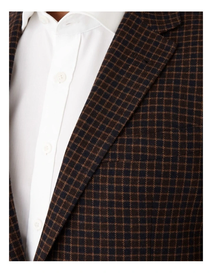 Cambridge Hawthorn Modern Fit Sports Jacket In Brown 6 Cambridge Hawthorn Modern Fit Sports Jacket In Brown - Image 4