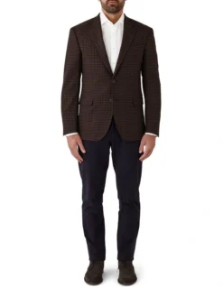 Cambridge Hawthorn Modern Fit Sports Jacket In Brown 11 Cambridge Hawthorn Modern Fit Sports Jacket In Brown -Myer Fashion Store 964792990 5 720x928
