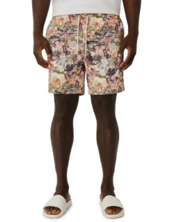 The Jardim Bahama Swim Short In Multi
