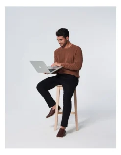 Advanced Chino Pants 30" Long In Black -Myer Fashion Store 965175040 5 720x928