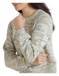 Long Sleeve Tonal Sweater In Multi 9 Long Sleeve Tonal Sweater In Multi -Myer Fashion Store 965427580 4 720x928