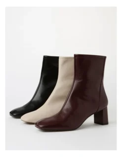 Basque Delaney Boot In Wine -Myer Fashion Store 965579950 4 720x928