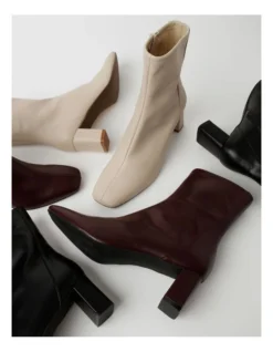 Basque Delaney Boot In Wine -Myer Fashion Store 965579950 7 720x928